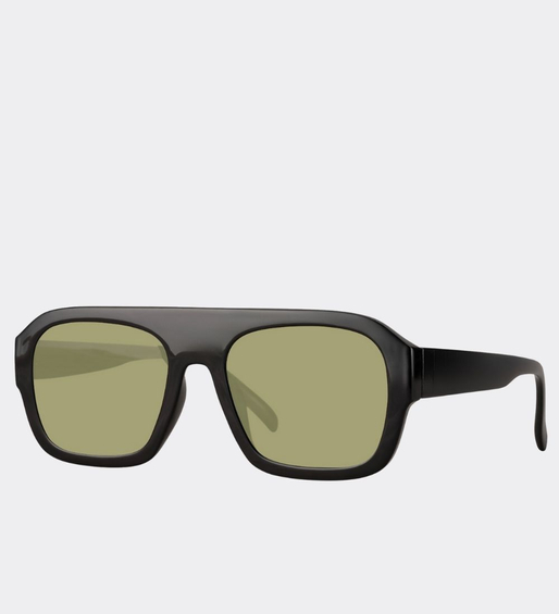 Oversize okulary przeciwsłoneczne pilotki Roma Green
